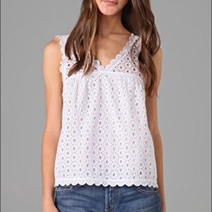 Juicy Couture Bonnie Eyelet Tank